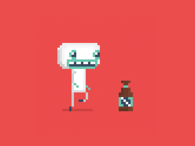 Beer Pixel GIF
