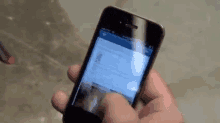 Meme: Someone scrolling rapidly through a phone